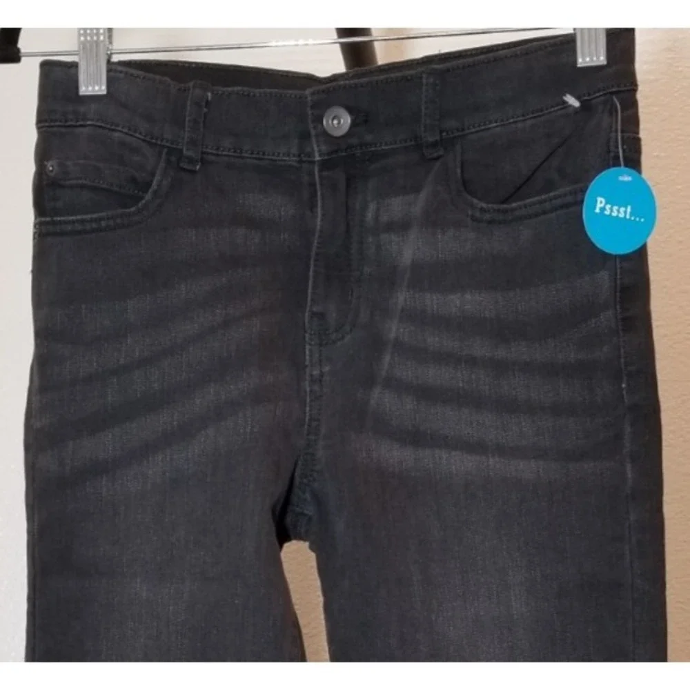 The Children's Place Girls Size 12 Skinny Black Jeans Streetwear Retro NWT